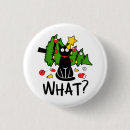 Zoek naar grappige kerstmis buttons Zwart