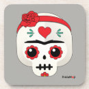 Zoek naar skull onderzetters Schattig