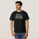 Zoek naar medewerker tshirts Zwart wit
