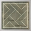 Zoek naar blauwdruk posters Geometrisch ontwerp