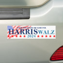 Zoek naar amerikaanse vlag bumperstickers Kamala harris voor president