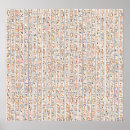 Zoek naar hiërogliefen posters Symbool