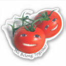Zoek naar grappige tomaat stickers Schattig
