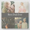 Zoek naar vader onderzetters Collage