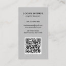 Zoek naar lichtgrijs visitekaartjes Minimaal