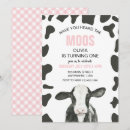 Zoek naar koe verjaardag uitnodigingen Meisje