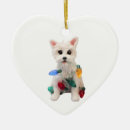 Zoek naar westie hond ornamenten Kerst