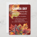Zoek naar canada day party uitnodigingen Esdoornblad