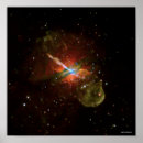 Zoek naar zwarte gaten kunst Galaxy