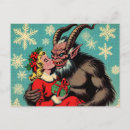 Zoek naar krampus briefkaarten Vintage