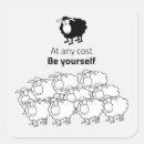 Zoek naar schapen stickers Zwart