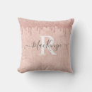 Zoek naar glans kussens Roos gold