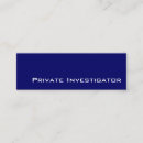 Zoek naar privé detective visitekaartjes Onderzoek