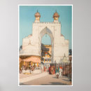 Zoek naar india kunst Retro reisposter