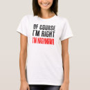 Zoek naar koppigheid tshirts Voor haar