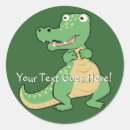 Zoek naar krokodil cartoon stickers Dier