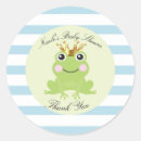 Zoek naar kikker met kroon stickers Verjaardag
