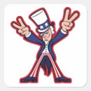 Zoek naar oom sam stickers Rood wit en blauw