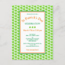 Zoek naar shamrock uitnodigingen Modern