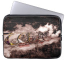 Zoek naar wolken laptop sleeves Typografie