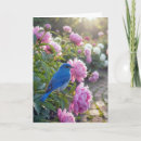 Zoek naar blauwe pioen kaarten Roze