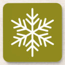 Zoek naar sneeuwvlok onderzetters Kerstmis
