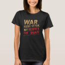 Zoek naar anti war tshirts Protest