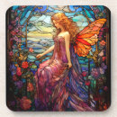 Zoek naar gekleurde onderzetters Gekleurd glas