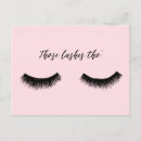 Zoek naar wimpers briefkaarten Make up