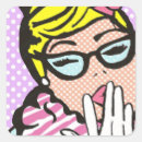 Zoek naar grappige kunst stickers Voor haar