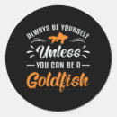 Zoek naar goudvis stickers Grappig