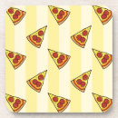 Zoek naar pizza onderzetters Patroon