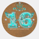 Zoek naar nummer 16 stickers Zestien