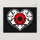 Zoek naar rood hart briefkaarten Gotisch