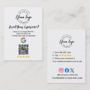 Zoek naar google visitekaartjes Elk persoon