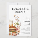 Zoek naar burgers en bier uitnodigingen Hamburgers