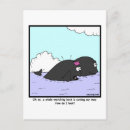 Zoek naar cartoon walvis briefkaarten Grappig