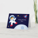 Zoek naar raket schip kaarten Astronaut