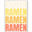 Zoek naar soep stickers Japans