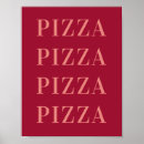 Zoek naar pizza kunst Meisje