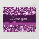 Zoek naar paars hart briefkaarten Elk persoon