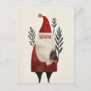 Zoek naar illustrations briefkaarten Santa