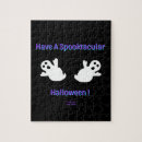 Zoek naar spook puzzels Halloween