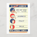 Zoek naar voeding briefkaarten Vintage