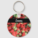 Zoek naar gezond voedsel sleutelhangers Sappig