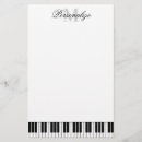 Zoek naar pianist briefpapier Muzikant