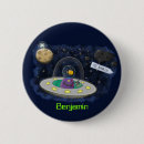 Zoek naar ruimteschip buttons Grappig