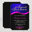 Zoek naar royal blue sweet 16 uitnodigingen Elegant
