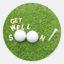 Zoek naar golfballen stickers Golfer