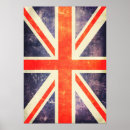 Zoek naar vintage londen posters Union jack